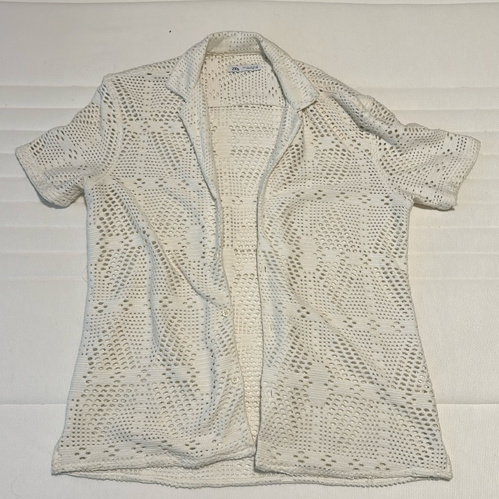 Zara knit shirt